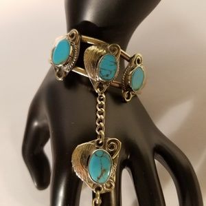 Turquoise slave bracelet Clearance